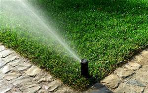 Installation of lawn sprinklers